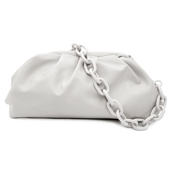 Badgley Mischka Clutch Bag - TAUPE NWT - Picture 2 of 6